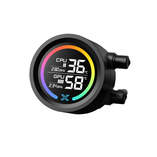 Водно охлаждане Xigmatek Water Cooling LK 240 Digital - LED Display, A-RGB