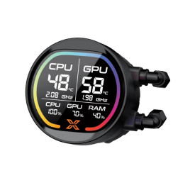 Водно охлаждане Xigmatek Water Cooling LK Pro 240 Digital - 2.7 inch Digital LCD Display