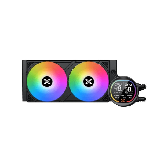 Водно охлаждане Xigmatek Water Cooling LK Pro 240 Digital - 2.7 inch Digital LCD Display