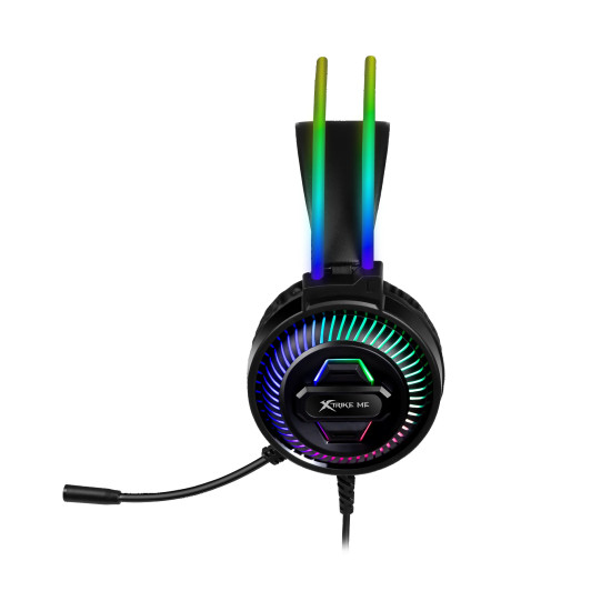 Слушалки Xtrike ME Gaming Headphones GH-510L - 50mm, RGB