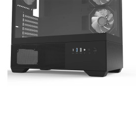 Кутия за компютър Zalman Chronix ATX, Mid Tower, Tempered Glass, Black