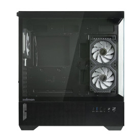 Кутия за компютър Zalman Chronix ATX, Mid Tower, Tempered Glass, Black