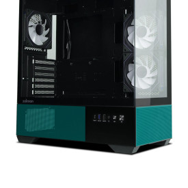 Кутия за компютър Zalman Chronix ATX, Mid Tower, Tempered Glass, Black