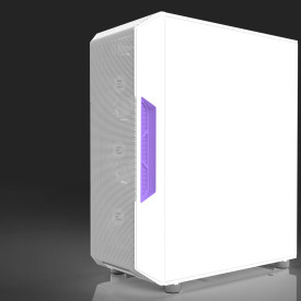 Кутия за компютър Zalman Case ATX - i3 NEO ARGB - Mesh, aRGB, Tempered Glass, White