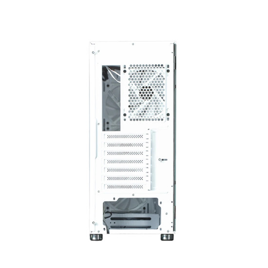 Кутия за компютър Zalman Case ATX - i3 NEO ARGB - Mesh, aRGB, Tempered Glass, White