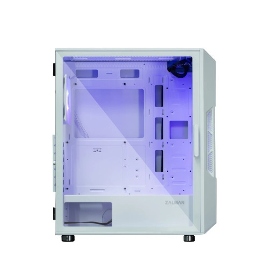 Кутия за компютър Zalman Case ATX - i3 NEO ARGB - Mesh, aRGB, Tempered Glass, White