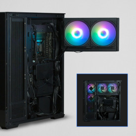 Кутия за компютър Zalman Case ATX - P40 Prism Black