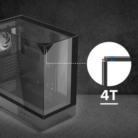 Кутия за компютър Zalman Case ATX - P40 Prism Black