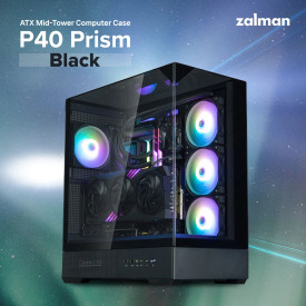 Кутия за компютър Zalman Case ATX - P40 Prism Black