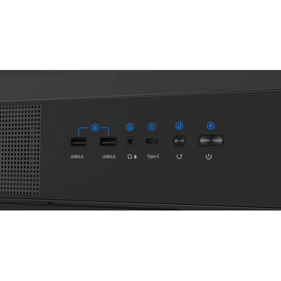 Кутия за компютър Zalman Case ATX - P40 Prism Black