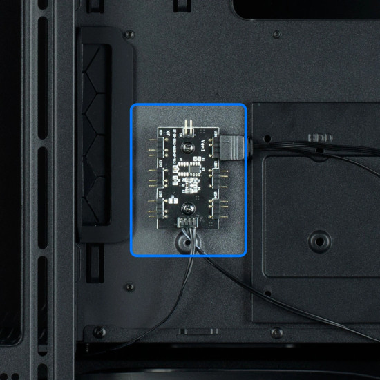 Кутия за компютър Zalman Case ATX - P40 Prism Black
