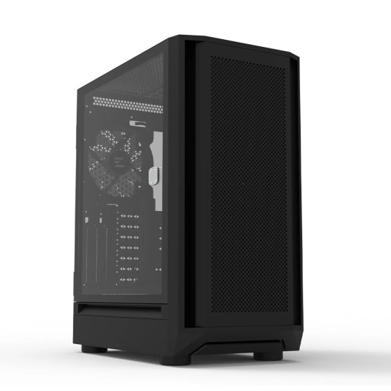Кутия за компютър Zalman Case EATX - I6 Black - RGB, Tempered Glass, 3 fans included