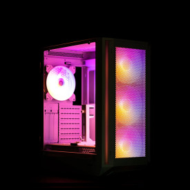 Кутия за компютър Zalman Case EATX - I6 Black - RGB, Tempered Glass, 3 fans included