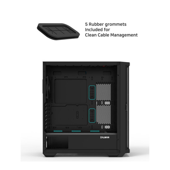 Кутия за компютър Zalman Case EATX - Z10 - Mesh