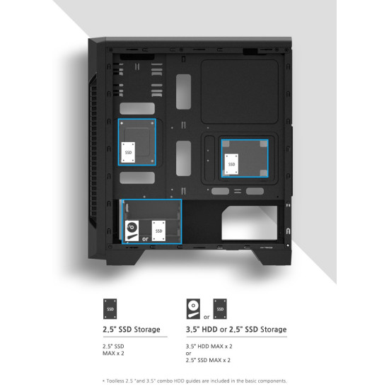 Кутия за компютър Zalman Case ATX - ZM-S3