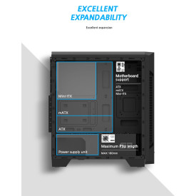Кутия за компютър Zalman Case ATX - ZM-S3