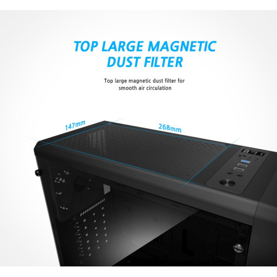 Кутия за компютър Zalman Case ATX - ZM-S3