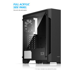 Кутия за компютър Zalman Case ATX - ZM-S3
