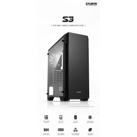 Кутия за компютър Zalman Case ATX - ZM-S3