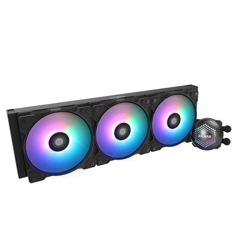 Водно охлаждане Zalman Water Cooling ALPHA 36 BLACK - Addressable RGB - LGA1700/AM5