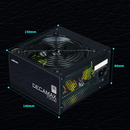 Захранване Zalman PSU DecaMax 700W 80+ ZM700-LX3