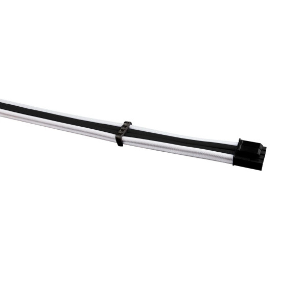 Комплект модинг кабели 1stPlayer Custom Modding Cable Kit Black/White - ATX24P, EPS, PCI-e - BKW-001