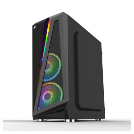 Кутия за компютър 1stPlayer Gaming Case ATX - R5 RGB Black - 3 Fans included