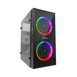 Кутия за компютър 1stPlayer Gaming Case mATX - X1 RGB - 3 Fans included