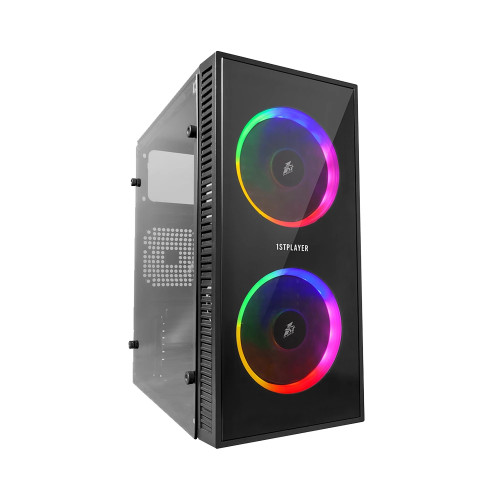 Кутия за компютър 1stPlayer Gaming Case mATX - X1 RGB - 3 Fans included