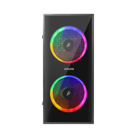 Кутия за компютър 1stPlayer Gaming Case mATX - X1 RGB - 3 Fans included