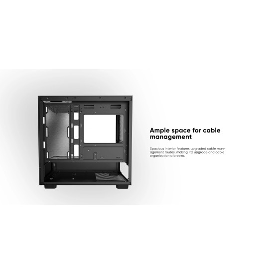 Кутия за компютър 1stPlayer Case mATX - MIKU Mi5 Black