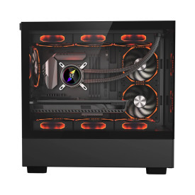 Кутия за компютър 1stPlayer Case mATX - MIKU Mi5 Black