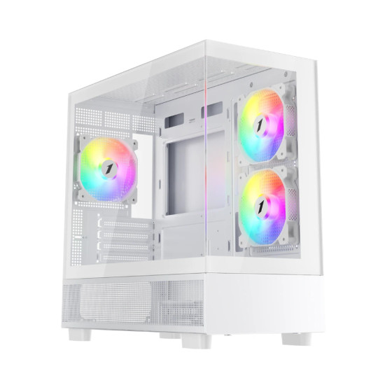 Кутия за компютър 1stPlayer Case mATX - MIKU Mi5 White