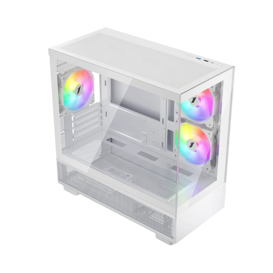 Кутия за компютър 1stPlayer Case mATX - MIKU Mi5 White