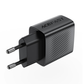 Зарядно Acefast Charger Wall GaN Quick Charge 18W - A90 - USB-A x 1, Black