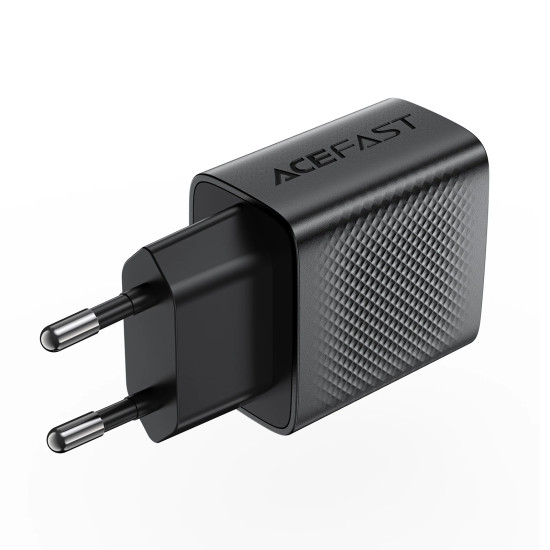 Зарядно Acefast Charger Wall GaN Quick Charge 18W - A90 - USB-A x 1, Black