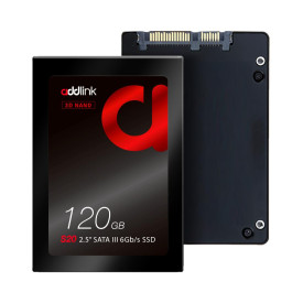 Вътрешен SSD диск Addlink S20 120GB - SATA3 3D NAND 510/400 MB/s