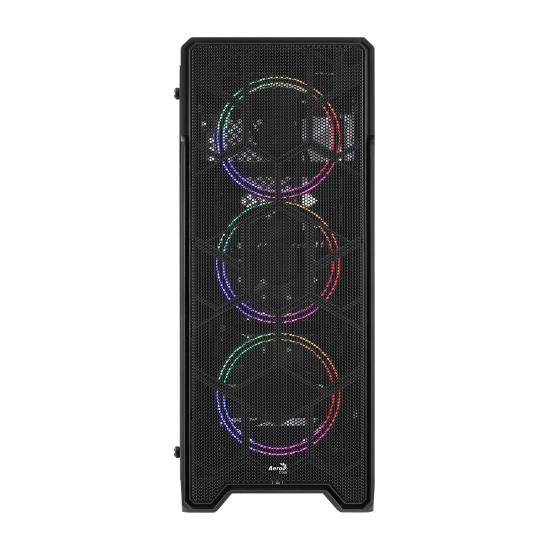 Кутия за компютър AeroCool Case ATX - Ore Saturn - 3 Fans, RGB, Tempered Glass - ACCM-PV21033.11