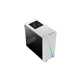 Кутия за компютър AeroCool Case mATX - Cylon Mini White - RGB - ACCS-PV12012.21