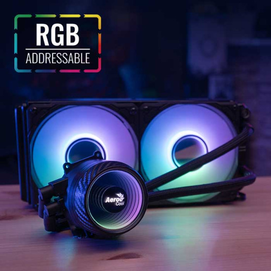 Водно охлаждане AeroCool Water Cooling - Mirage L240 - Addressable RGB - ACLA-MR24117.71