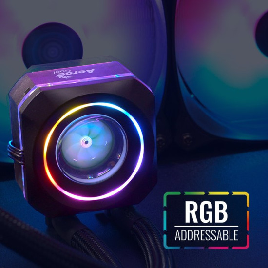 Водно охлаждане AeroCool Water Cooling - Pulse L240 F - Addressable RGB - ACLA-PS24117.71
