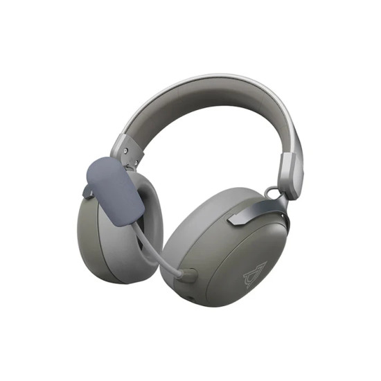 Безжични слушалки Ajazz Wireless Gaming Headphones - AHM08 MAX Gray, White - Bluetooth , 2.4G