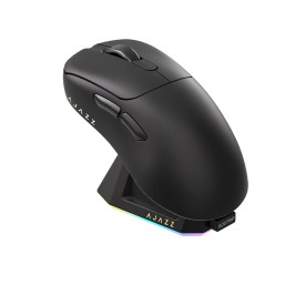Безжична мишка Ajazz AJ179 PRO - Wireless Gaming Mouse - 8K, Magnetic Charging Dock, Black