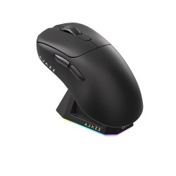 Безжична мишка Ajazz AJ179 PRO - Wireless Gaming Mouse - 8K, Magnetic Charging Dock, Black