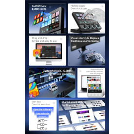 Стрийминг хъб Ajazz Streaming HUB AKP05E PRO Black