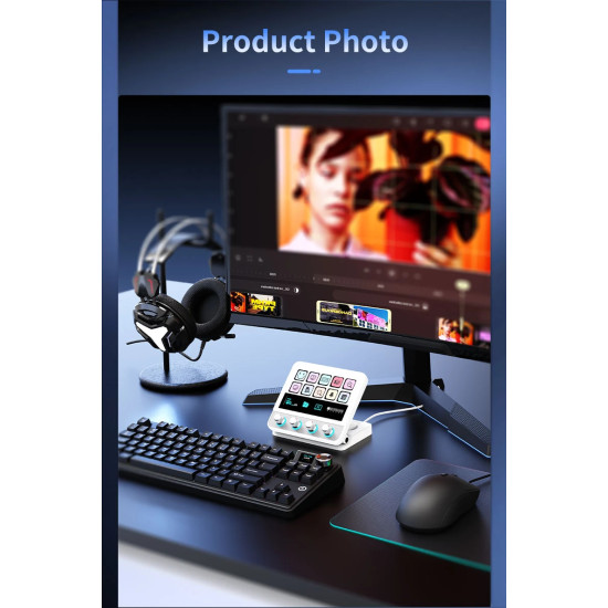 Стрийминг хъб Ajazz Streaming HUB AKP05E PRO Black