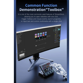 Стрийминг хъб Ajazz Streaming HUB AKP05E PRO Black