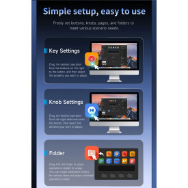 Стрийминг хъб Ajazz Streaming HUB AKP05E PRO Black