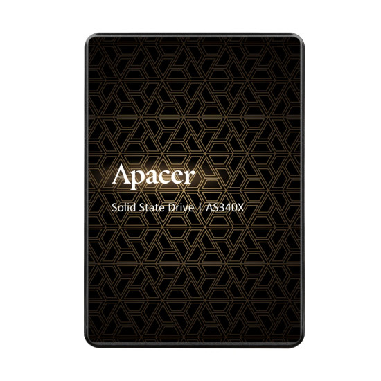 Вътрешен SSD диск Apacer AS340X, 240GB, SATA3 - AP240GAS340XC-1