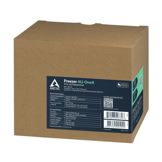 Охладител за процесор Arctic Server Cooler - Freezer 4U-OneX